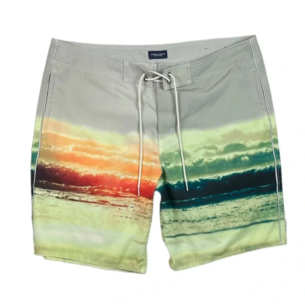 SH62 Mens American Eagle Outfitters Stretch Board Shorts XL